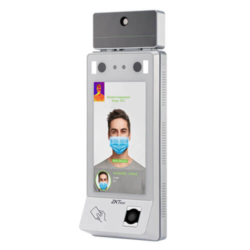 Биометрический терминал СКУД распознавания лиц со считывателем отпечатка пальцаG4[TI] - фото3